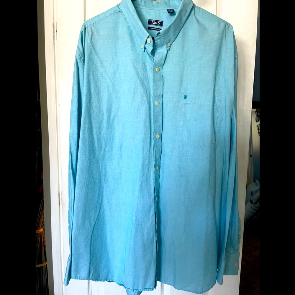 NWOT IZOD XXL Long Sleeve Button Down